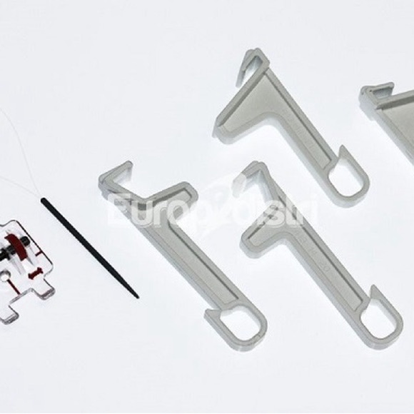 🆕 HUSQVARNA VIKING Yarn Embellishment Foot Set 920403096 - Picture 5 of 7